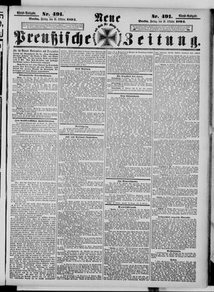 Neue preußische Zeitung vom 19.10.1894