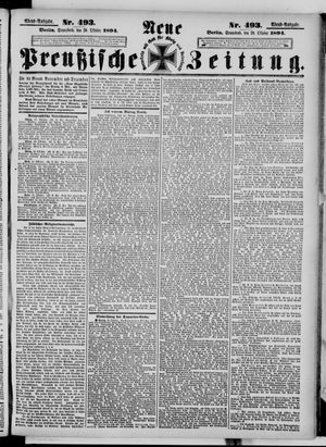 Neue preußische Zeitung vom 20.10.1894