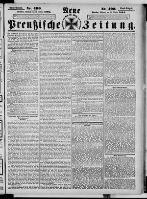 Neue preußische Zeitung vom 24.10.1894