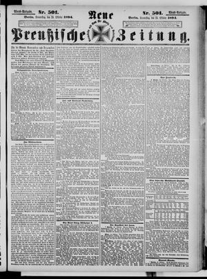 Neue preußische Zeitung vom 25.10.1894