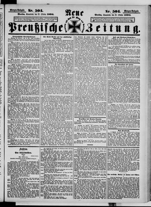Neue preußische Zeitung vom 27.10.1894