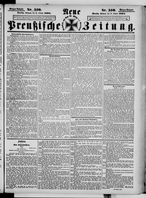 Neue preußische Zeitung vom 31.10.1894