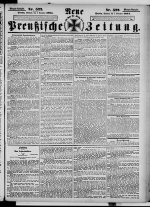 Neue preußische Zeitung vom 07.11.1894