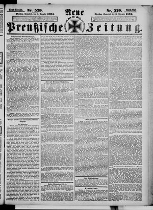 Neue preußische Zeitung vom 10.11.1894