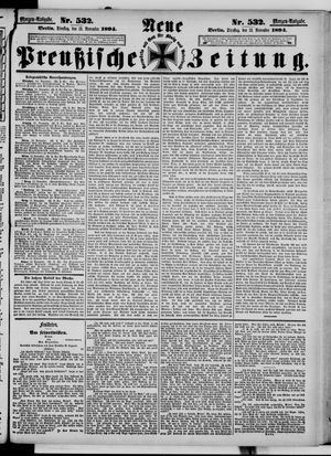 Neue preußische Zeitung vom 13.11.1894