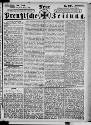 Neue preußische Zeitung vom 16.11.1894