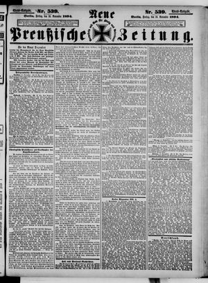 Neue preußische Zeitung vom 16.11.1894