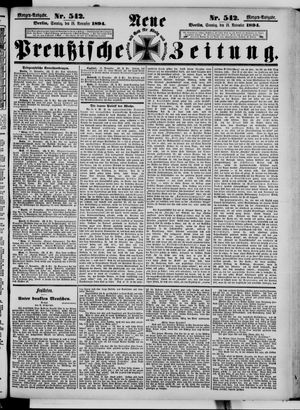 Neue preußische Zeitung vom 18.11.1894