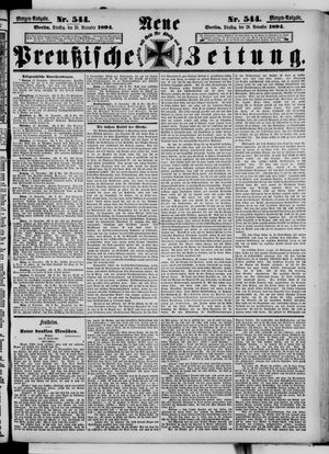 Neue preußische Zeitung vom 20.11.1894