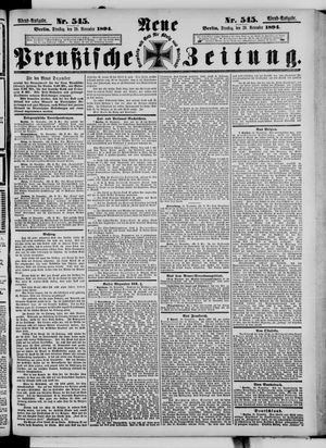 Neue preußische Zeitung vom 20.11.1894