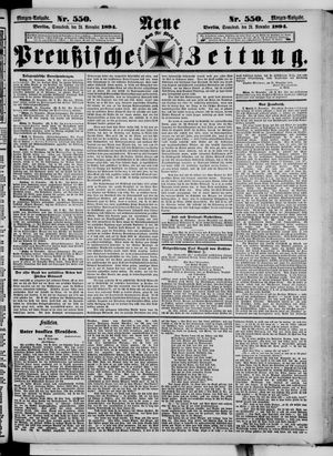 Neue preußische Zeitung vom 24.11.1894