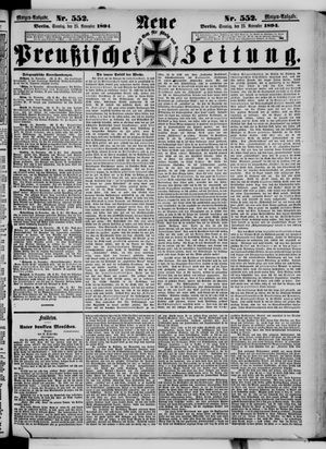 Neue preußische Zeitung vom 25.11.1894