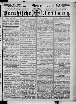 Neue preußische Zeitung vom 26.11.1894