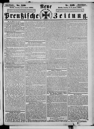 Neue preußische Zeitung vom 29.11.1894