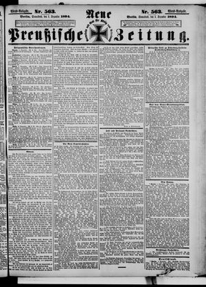 Neue preußische Zeitung vom 01.12.1894
