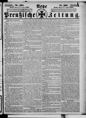 Neue preußische Zeitung vom 03.12.1894