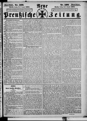 Neue preußische Zeitung vom 04.12.1894