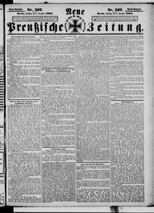 Neue preußische Zeitung vom 04.12.1894