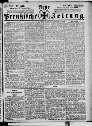 Neue preußische Zeitung vom 07.12.1894