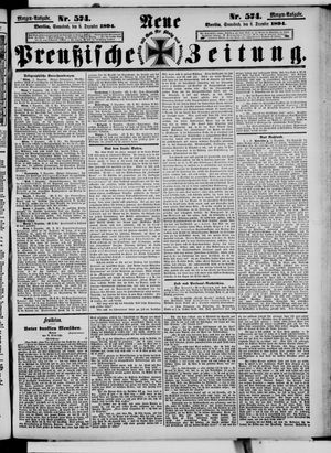 Neue preußische Zeitung vom 08.12.1894
