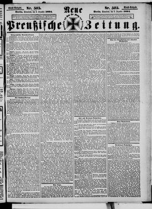 Neue preußische Zeitung vom 08.12.1894