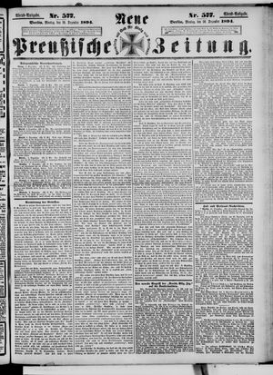 Neue preußische Zeitung vom 10.12.1894