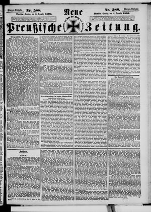 Neue preußische Zeitung vom 16.12.1894