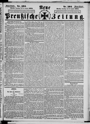 Neue preußische Zeitung vom 20.12.1894