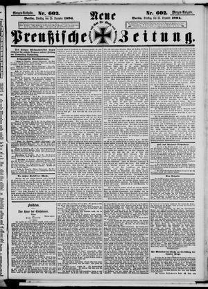Neue preußische Zeitung vom 25.12.1894