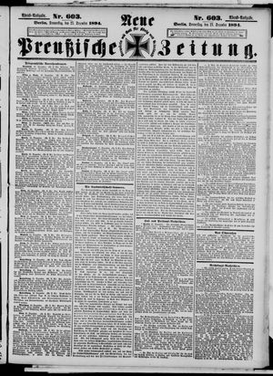 Neue preußische Zeitung vom 27.12.1894
