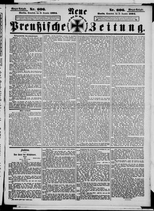 Neue preußische Zeitung vom 29.12.1894