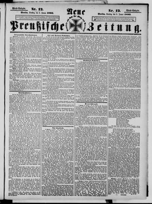 Neue preußische Zeitung vom 08.01.1895