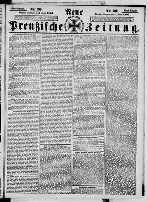 Neue preußische Zeitung vom 12.01.1895