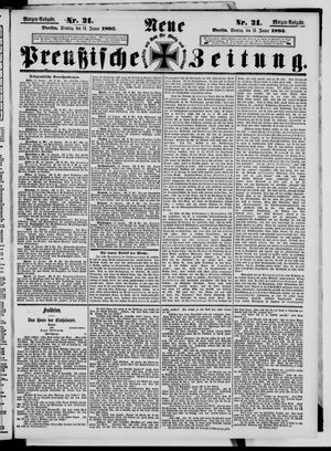 Neue preußische Zeitung vom 13.01.1895
