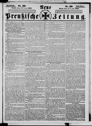 Neue preußische Zeitung vom 18.01.1895