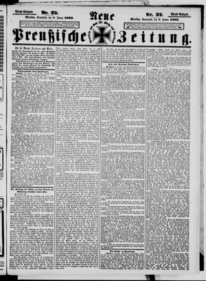 Neue preußische Zeitung vom 19.01.1895