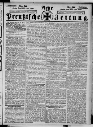 Neue preußische Zeitung vom 30.01.1895