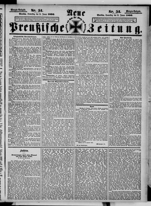 Neue preußische Zeitung vom 31.01.1895