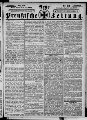 Neue preußische Zeitung vom 31.01.1895