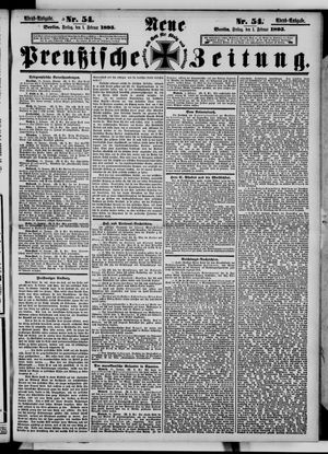 Neue preußische Zeitung vom 01.02.1895
