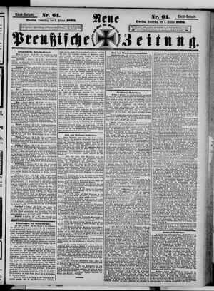 Neue preußische Zeitung vom 07.02.1895