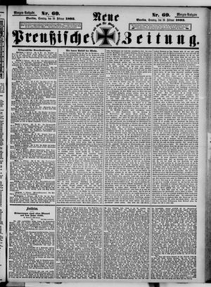 Neue preußische Zeitung vom 10.02.1895