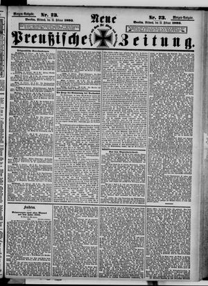 Neue preußische Zeitung on Feb 13, 1895