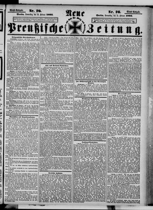 Neue preußische Zeitung vom 14.02.1895