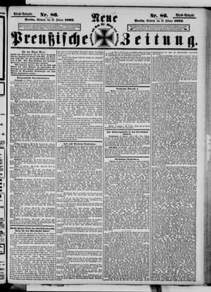 Neue preußische Zeitung vom 20.02.1895