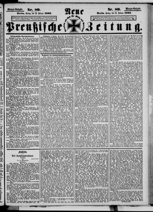 Neue preußische Zeitung vom 22.02.1895