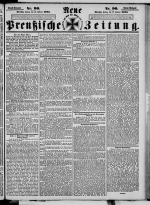 Neue preußische Zeitung vom 22.02.1895