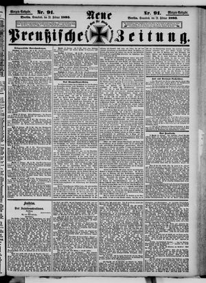 Neue preußische Zeitung vom 23.02.1895