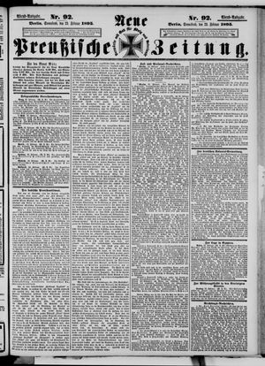 Neue preußische Zeitung vom 23.02.1895
