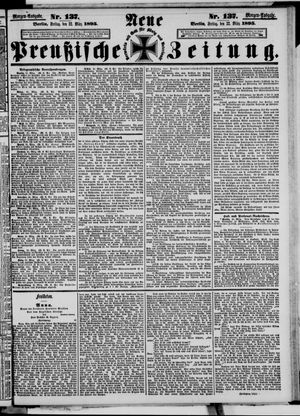 Neue preußische Zeitung vom 22.03.1895